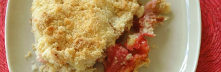 Crunchy Rhubarb Dessert