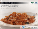 Prawn and Noodles in Sweet Chilli Sauce, M&S*