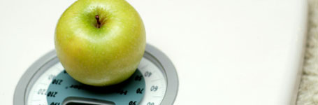 Apple on Scales