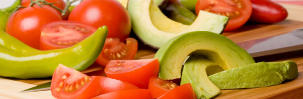 Avocado and Tomato Pancake Filling
