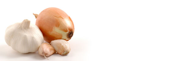 Onions and garlic