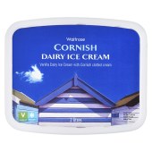 Waitrose, Cornish Dairy with Clotted Cream, Vanilla Ice Cream