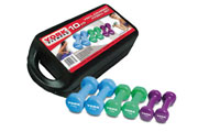 York Vinyl Dumbbell Set