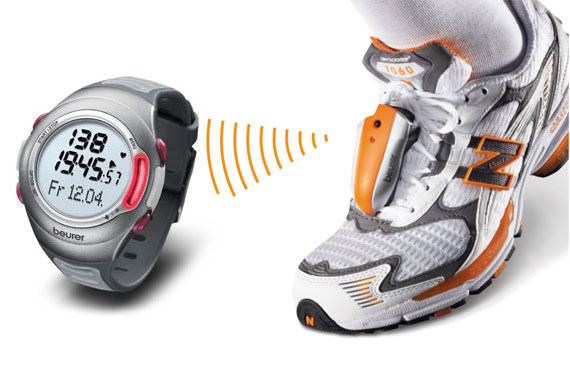 Speedbox Running Pedometer and PM70 Heart Rate Monitor