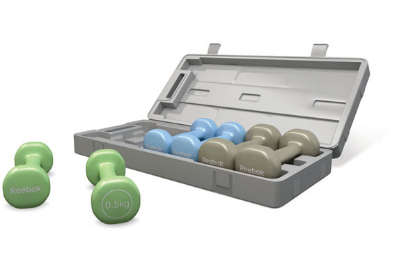 Reebok 6 Dumbbell Weight Set